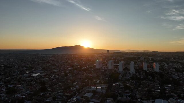  Amancer toma de dron en la Cuidad de Guadalajara Jalisco M&eacute;xico 