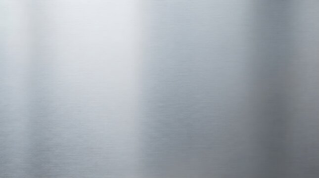 Brushed silver metallic texture seamless background. Industrial reflective surface for modern design and high-tech visuals.