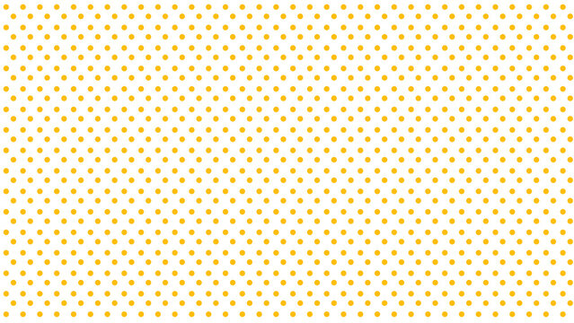 Minimalist repeating geometric pattern of small light yellow circles on white background with geometric minimalist repeating background abstract backdrop wallpaper structure organized