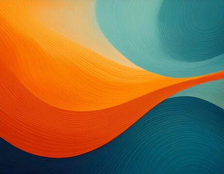 abstract blend of warm orange and cool blue hues with subtle film grain texture aspect ratio