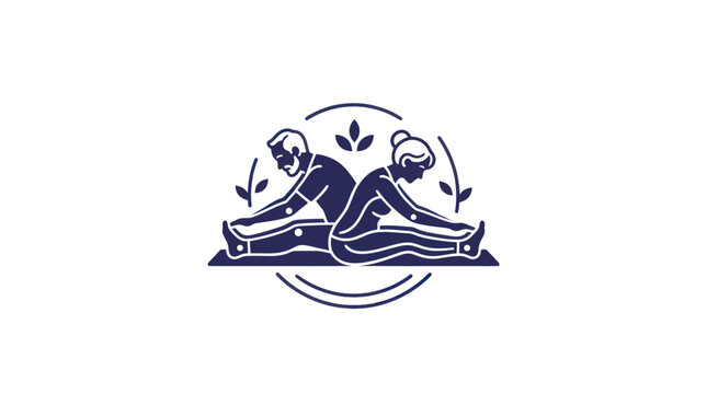 Person Doing Yoga on Mat Outdoors.