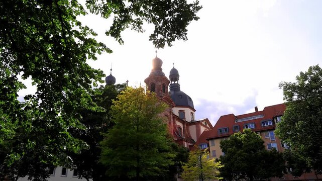 the german city of mannheim 4k video