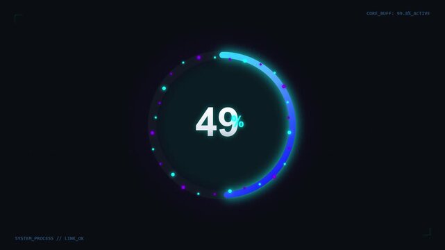 Animated of Cyberpunk Neomorphic Ring