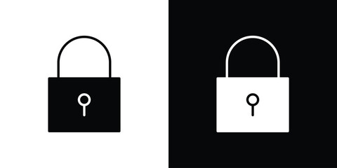Lock icon for creative designs © basit