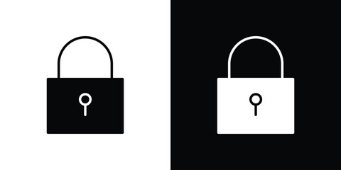 Lock icon for creative designs © basit