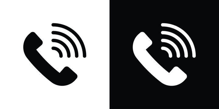 Phone call icon for creative designs