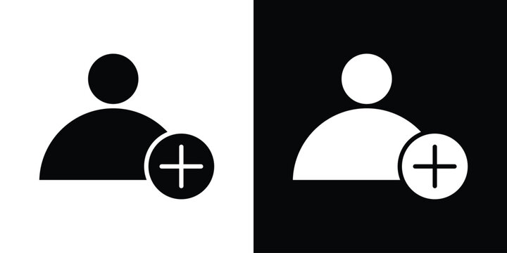 User add icon for creative designs