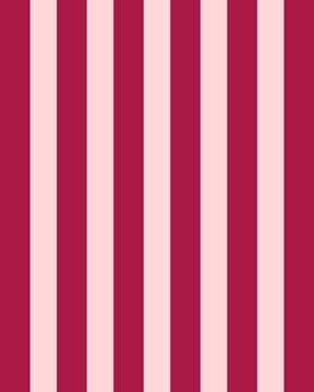 Magenta pink vertical stripe pattern background, bold two tone striped texture, carnival candy backdrop for presentation, party, card vector design.