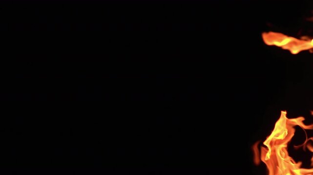 Enchanting Fire Slow Motion 240fps