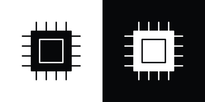 Computer science icon editable design collection. EPS10