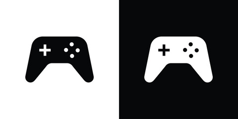 Game controller icon editable design collection. EPS10 © Bsbd