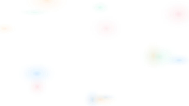 Organic Bokeh Transparent PNG Film Overlay 099