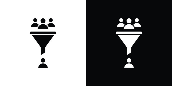 sales conversion icon editable design collection. EPS10