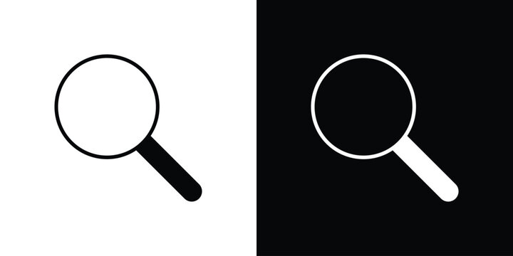 Search icon editable design collection. EPS10