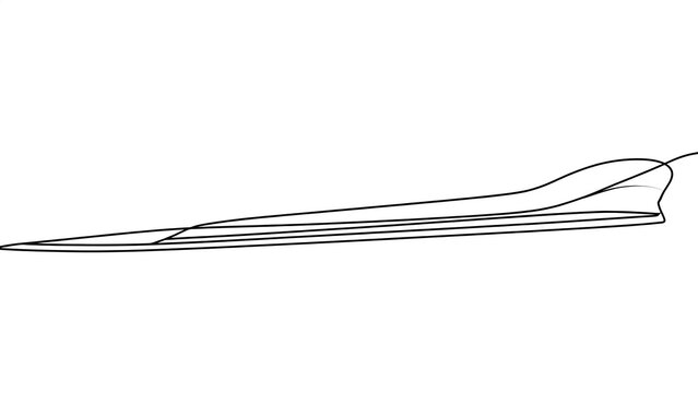 Paper airplane illustration on white background.