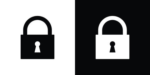 Lock icon minimal artwork bundle © Chummi