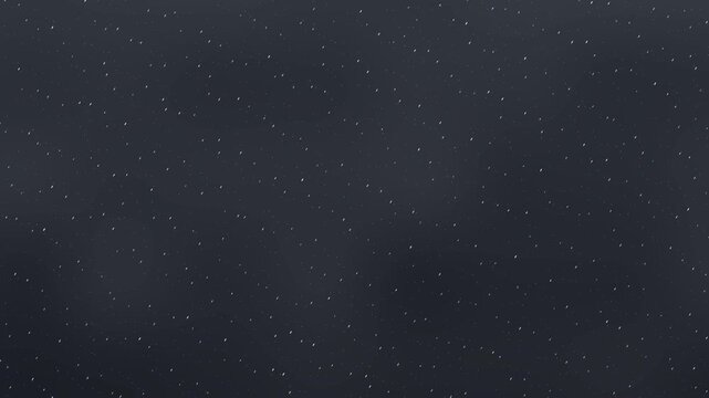 Night sky filled with stars shining over a dark landscape
