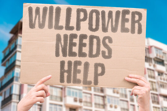 "Willpower Needs Help" Self-control alone is rarely enough. QUIT. WILLPOWER. NEEDS. HELP. ALONE.