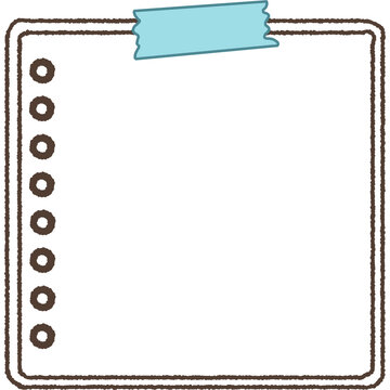blue frame for any text with check mark