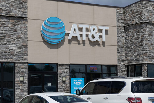 AT&T cell phone retail store. AT&T offers voice, data, cellular, mobile, fiber optics, TV and IP-based products.