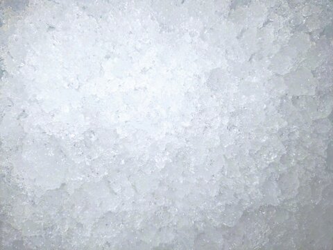 Crushed ice background. Ice texture.
