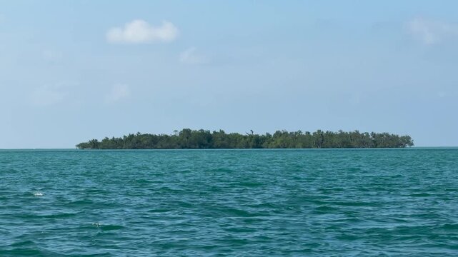 Beautiful scenery at Kotabaru Beach, South Kalimantan.