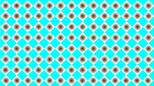 Abstract Geometric Diamond Pattern Background with Soft Brown Gradient Dots, Seamless Minimal Tile Design, Modern Decorative Vector Texture Artwork