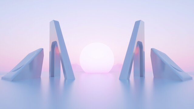 Nordic Surrealist Sea