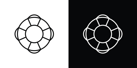 Life buoy icon collection for website © Vince