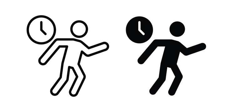 Busy icon simple artwork group