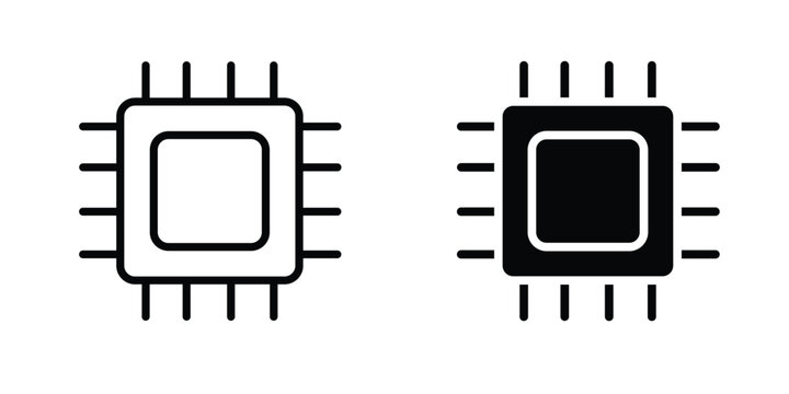 Chip icon simple artwork group