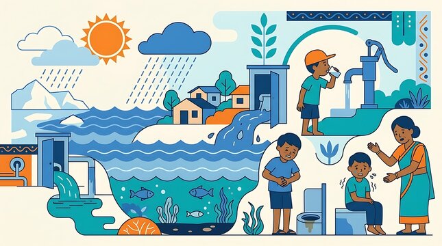 Water sanitation and community health educational cycle