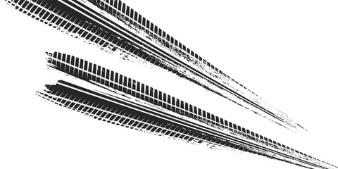 Tire tread marks, wheel textures, tire marks - car racing, motocross, drift, rally, off-road and others. modern © fathor
