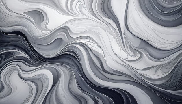 abstract marble like pattern smooth flowing lines of gray and white create a veined texture