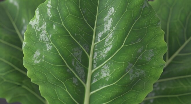 葉脈の織りなす生命の線