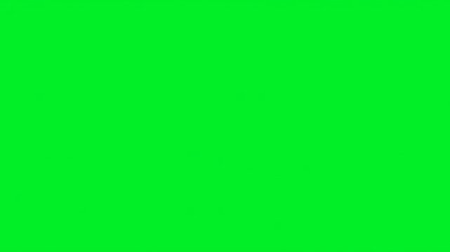 Wooden double doors opening transition green screen reveal chroma key 4K