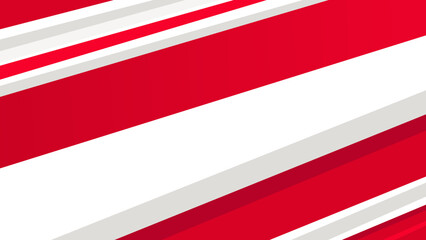 Fototapeta premium Modern Abstract Red and White Diagonal Stripes Background Pattern