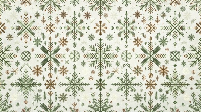 Finland pattern traditional nordic snowflake embroidery design with snowflake embroidery scandinavian folklore seamless