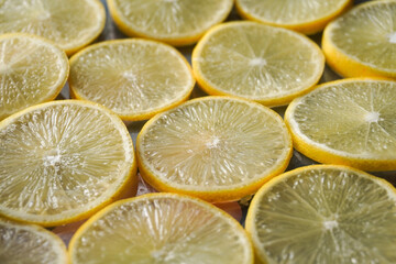 lemon slices background © Hanif
