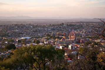 Obraz premium Panoramica de San Miguel de Allende