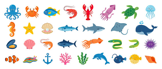 Charming Underwater Sea Life Collection © Jepe