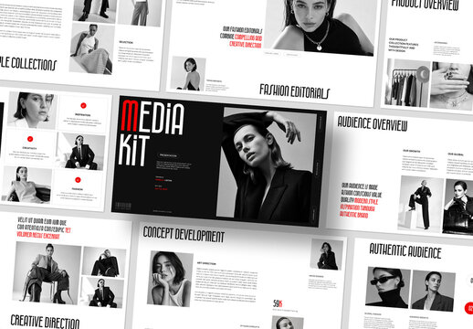 Digital Media Press Kit Template
