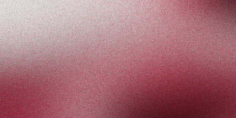 Fototapeta premium Textured gradient background, featuring a soft, transition from light, white to deep, magenta pink with, a fine grainy, noise effect and, surface grit