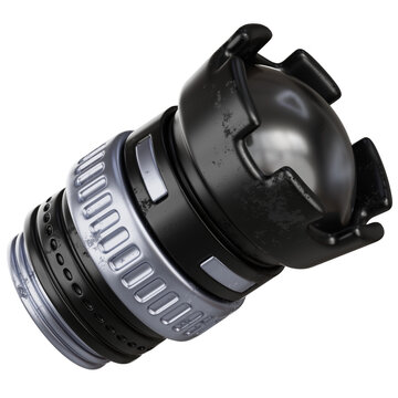 Camera Lens 3D Illustration