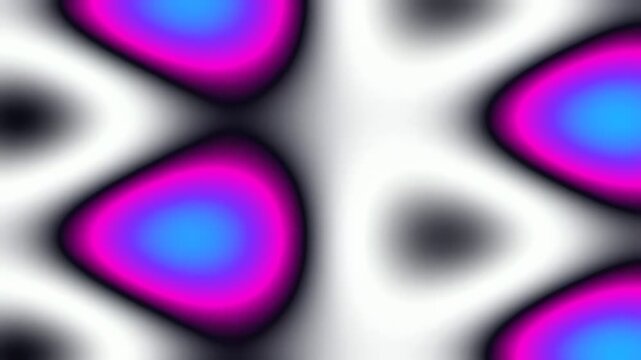 Neon Fluid Color Morph Loop