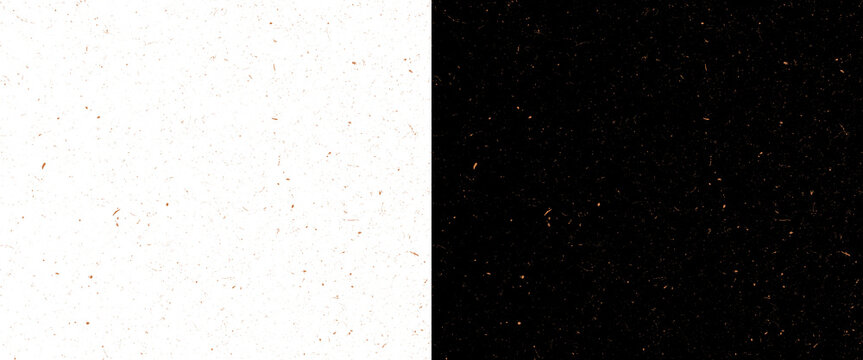 Minimalist split screen background with grainy texture, high contrast black and white paper surface, vintage film dust and noise overlay