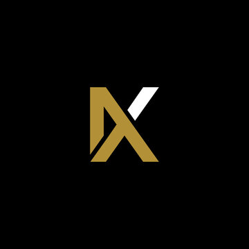 Modern DX Letter Logo Vector, Geometric Monogram with Abstract D and X Initials, Minimal Corporate Brand Icon for Business, Technology, Startup, Professional Identity Design