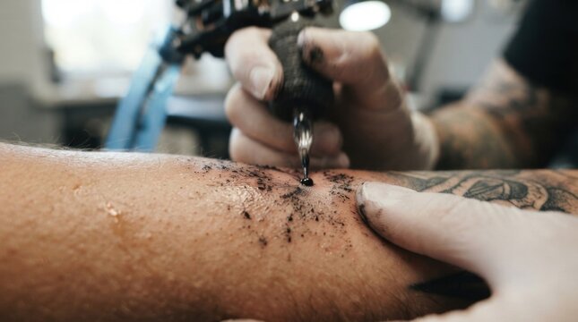 Tattoo Artist Porn GIF #72