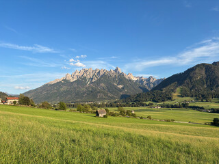 Obraz premium Alpine landscape Sesto Dolomites