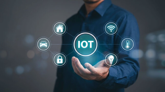 Internet of Things Smart Home Connected Devices Secure IoT Network Technology Platform